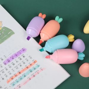 ست هایلایتر طرح هویج Mao Yu مدل M-809 – فانتزی و رنگارنگ